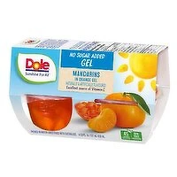 Dole - Mandarins in Orange Gel, No Sugar Added, 4 Each