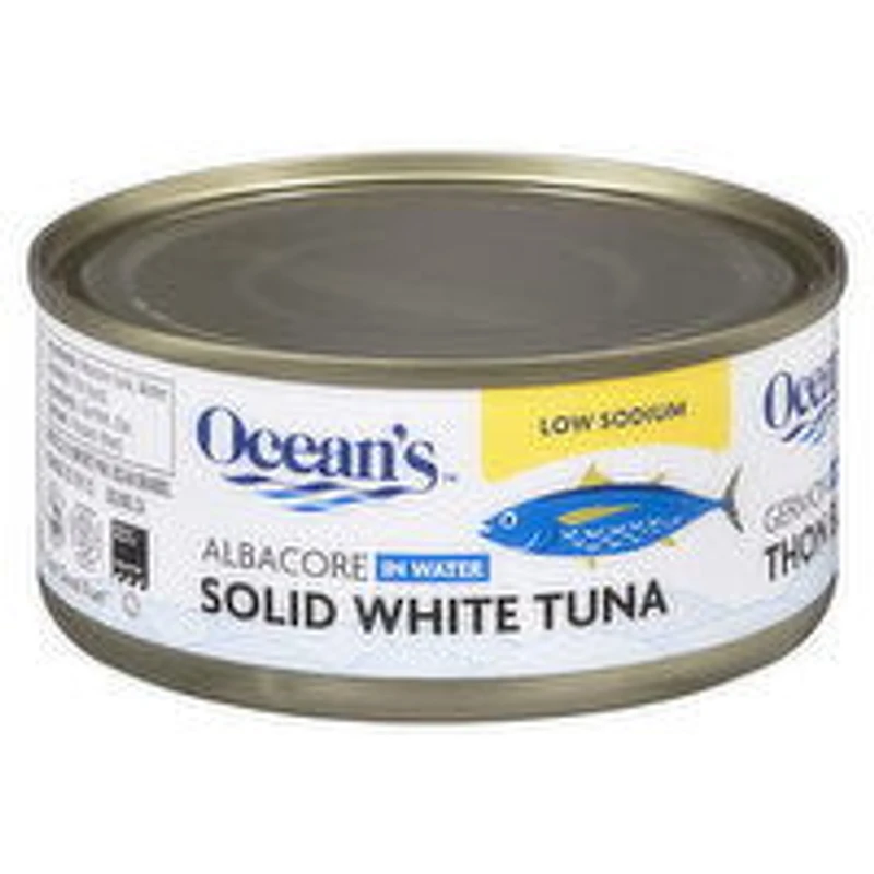 Ocean's - Soild Albacor Tuna Low Sodium, 170 Gram