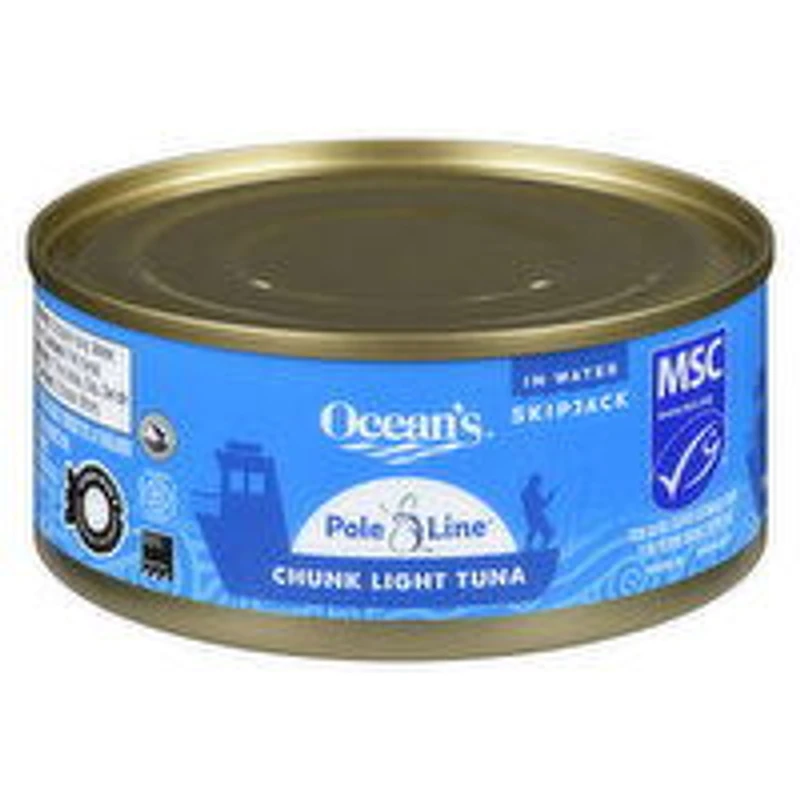 Ocean's - Pole & Line Chunk Light Tuna in Water, 170 Gram