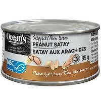 Ocean's - Flaked Light Tuna, Peanut Satay, 85 Gram