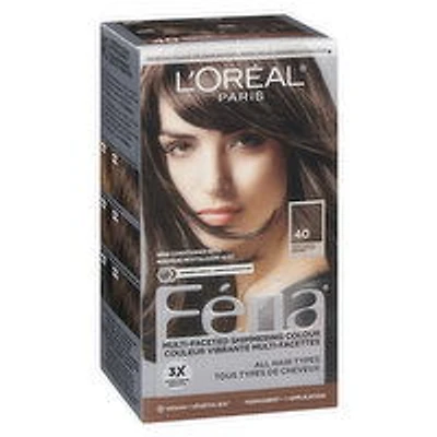L'Oreal - Feria  - Deeply Brown, 1 Each