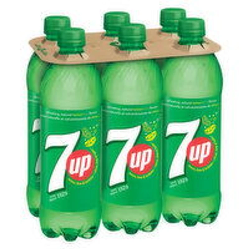 7UP - 710mL Bottles, 6 Each