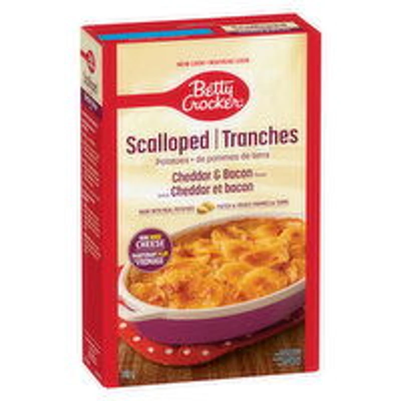 Betty Crocker - Scalloped Potatoes Cheddar & Bacon, 148 Gram