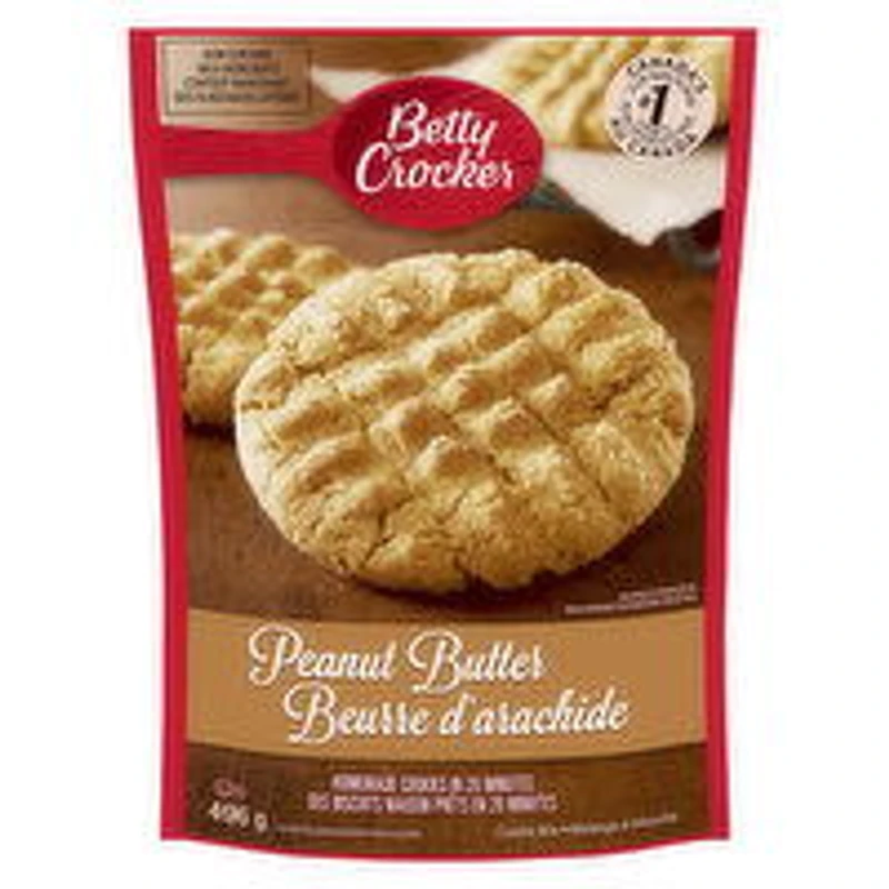 Betty Crocker - Peanut Butter Cookie Mix, 496 Gram