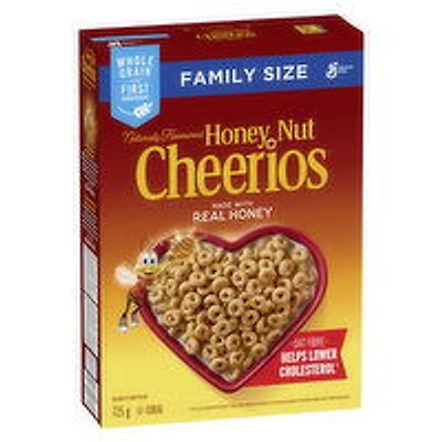 General Mills - Honey Nut Cheerios Cereal, Family Size, 725 Gram