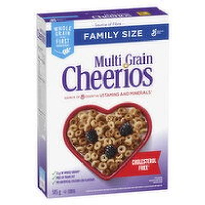 General Mills - Multi Grain Cheerios Cereal - Family Size, 585 Gram