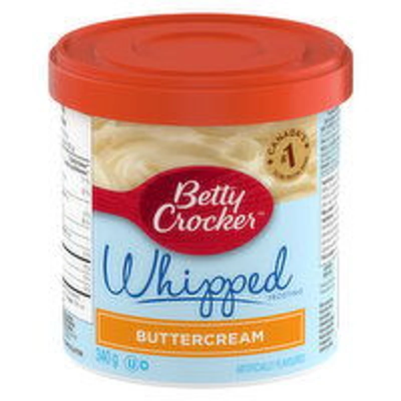 Betty Crocker - Whipped Frosting Buttercream, 340 Gram