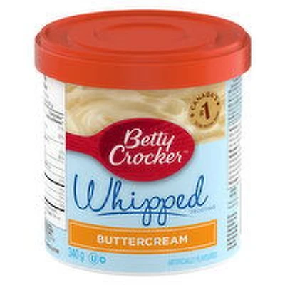 Betty Crocker - Whipped Frosting Buttercream, 340 Gram