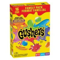 Fruit Gushers - Family Variety Pack Fruit  Gushers., 368 Gram