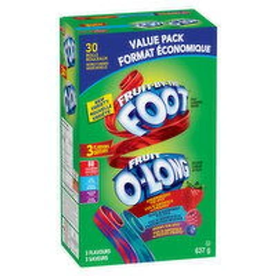 Fruit by the Foot - 3 Assorted Flavours Value Pack, 637 Gram