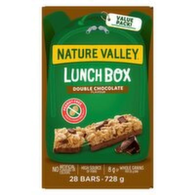 Nature Valley - Lunch Box Granola Bars, Double Chocolate. 28 Pack, 28 Each
