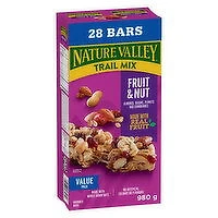Nature Valley - Trail Mix Chewy Granola Bars, Fruit & Nut Value Pack, 28 Each