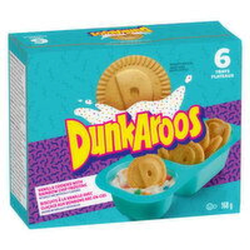 Betty Crocker - DunkAroos Vanilla Cookies & Rainbow Sprinkles, 168 Gram
