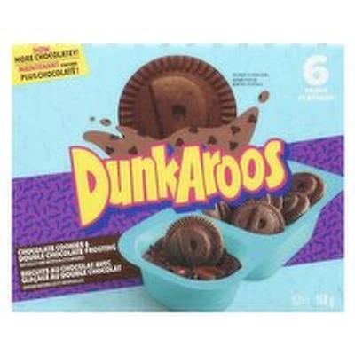 Betty Crocker - DunkAroos, Chocolate Cookies & Dble Choc Frosting, 168 Gram