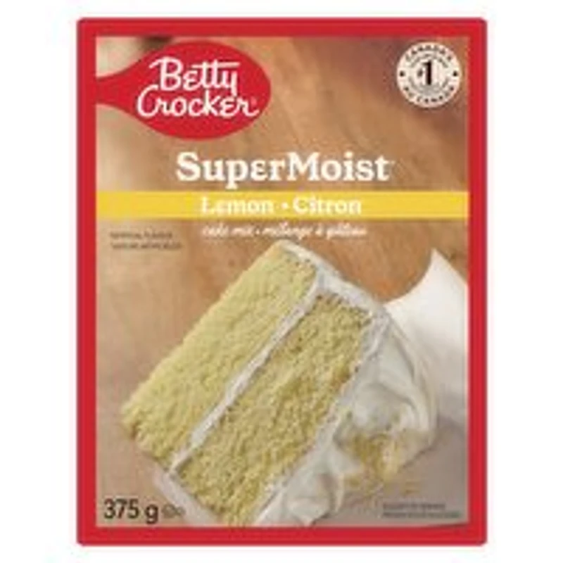 Betty Crocker - Super Moist Lemon Cake Mix, 375 Gram
