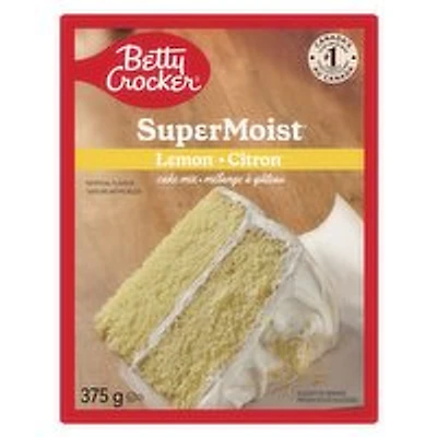 Betty Crocker - Super Moist Lemon Cake Mix, 375 Gram