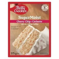 Betty Crocker - Super Moist Cherry Chip Cake Mix, 375 Gram