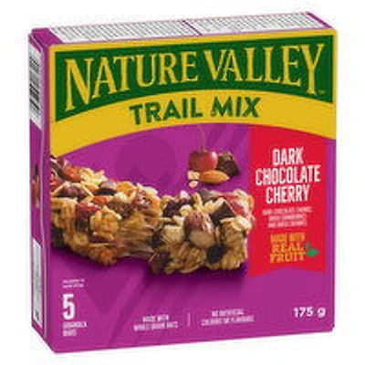 Nature Valley - Trail Mix Dark Chcolate Cherry,5 Each ,175g., 5 Each