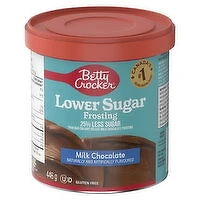 Betty Crocker - Lower Sugar Milk Chocolate Frosting, 446 Gram