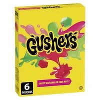 Betty Crocer - Fruit Gusher's Sweet Watermelon on Sour Apple, 6 Pouches, 138 Gram