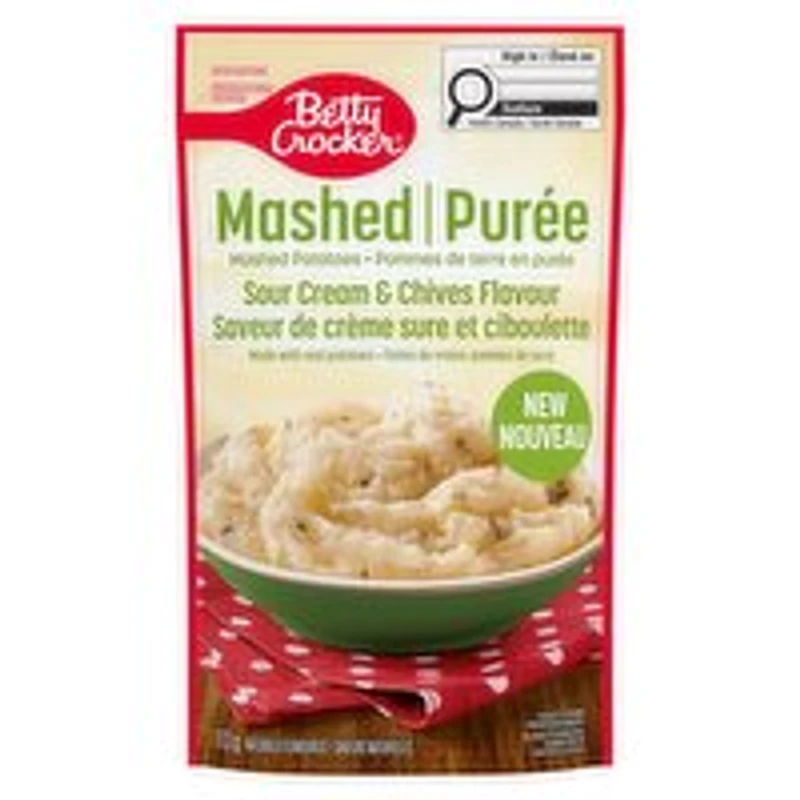 Betty Crocker - Mashed Potatoes Sour Cream & Chive Flavour, 113 Gram