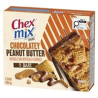 Chex Mix - Chocolatey Peanut Butter Bars, 5 Pack, 160 Gram