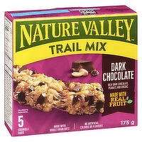 Nature Valley - Chewy Trail Mix Granola Bars - Dark Chocolate, 5 Each