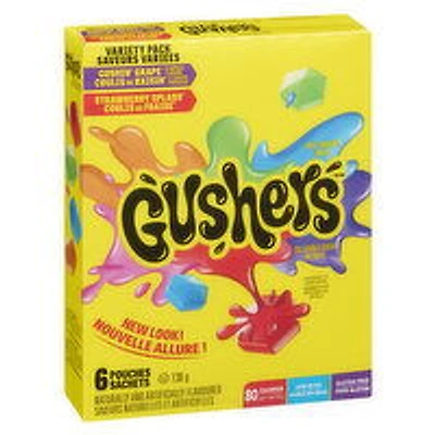Fruit Gushers - Variety Pack, 138 Gram