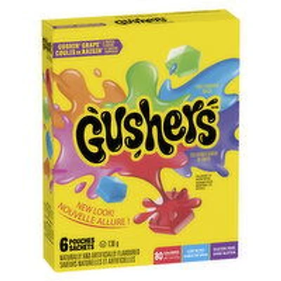 Betty Crocker - Fruit Gusher's Gushin' Grape 7 Tropical Flavours, 138 Gram
