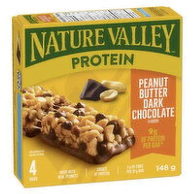 Nature Valley - Protein Chewy Bars - Peanut Dark Chocolate, 4 Each