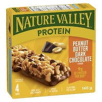 Nature Valley - Protein Chewy Bars - Peanut Dark Chocolate, 4 Each