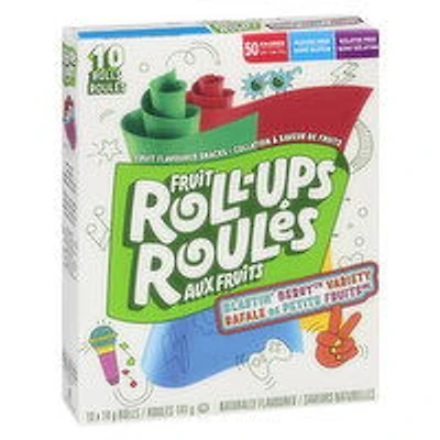 Betty Crocker - Fruit Roll Ups Blastin Berry Variety, 10 Rolls, 141 Gram