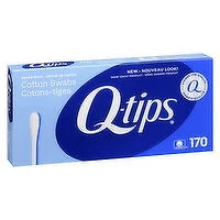 Q-Tips - Cotton Swabs, 170 Each
