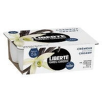 Liberte - Greek Yogurt Vanilla Bean 5% M.F., 4 Each