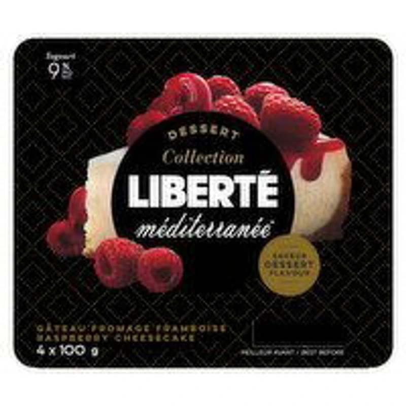Liberte - Raspberry Cheesecake Yogurt, 400 Gram