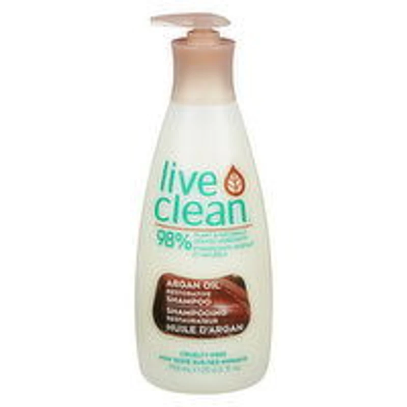 Live Clean - Argan Oil Shampoo, 750 Millilitre