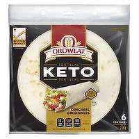 Oroweat - Keto Original Tortillas, 6 Each