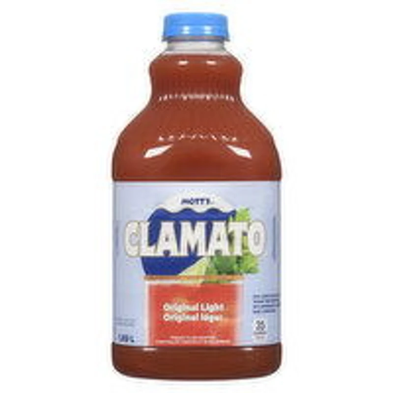 MOTT'S - Clamato Light Tomato Cocktail, 1.89 Litre