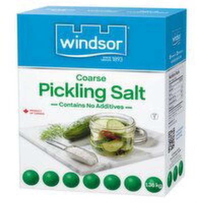 Windsor - Pickling Salt (Coarse), 1.36 Kilogram