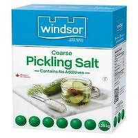 Windsor - Pickling Salt (Coarse), 1.36 Kilogram
