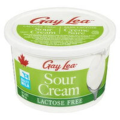 Gay Lea - Lactose Free Sour Cream 14% M.F, 450 Millilitre