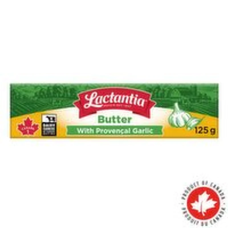 Lactantia - Garlic & Provencal Herb Butter, 125 Gram
