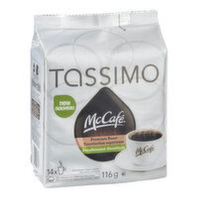 Tassimo - McCafe Decaffeinated Premium Roast Coffee T-Discs, 14 Each