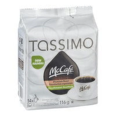 Tassimo - McCafe Decaffeinated Premium Roast Coffee T-Discs, 14 Each