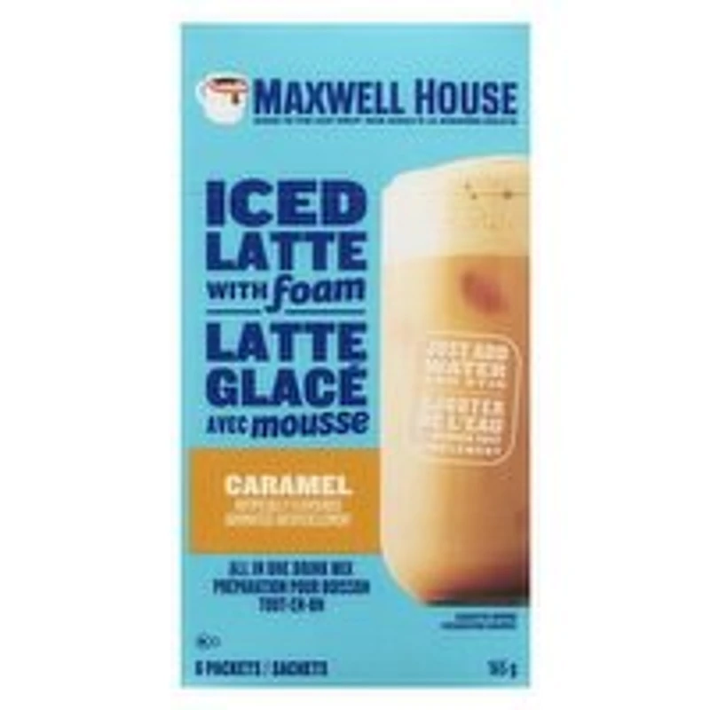 Maxwell House - Iced Latte Foam Caramel, 165 Gram