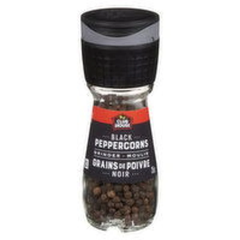 Club House - Grinder - Black Peppercorns, 35 Gram