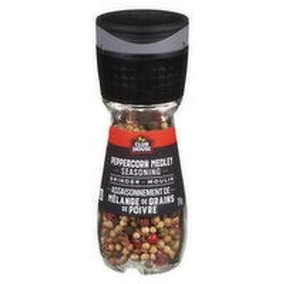 Club House - Grinder - Peppercorn Medley Seasoning, 24 Gram