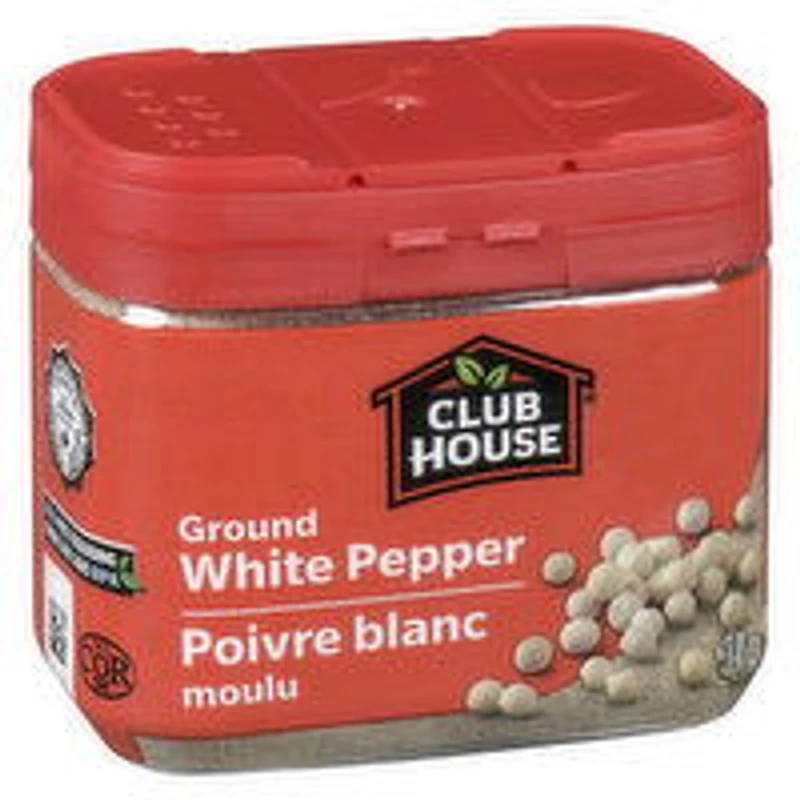 CLUB HOUSE - CLUB HOUSE Ground White Pepper, 34 Gram
