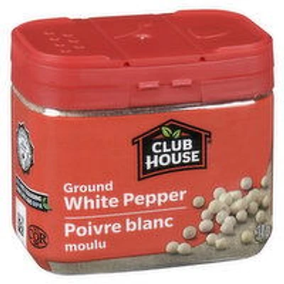 CLUB HOUSE - CLUB HOUSE Ground White Pepper, 34 Gram