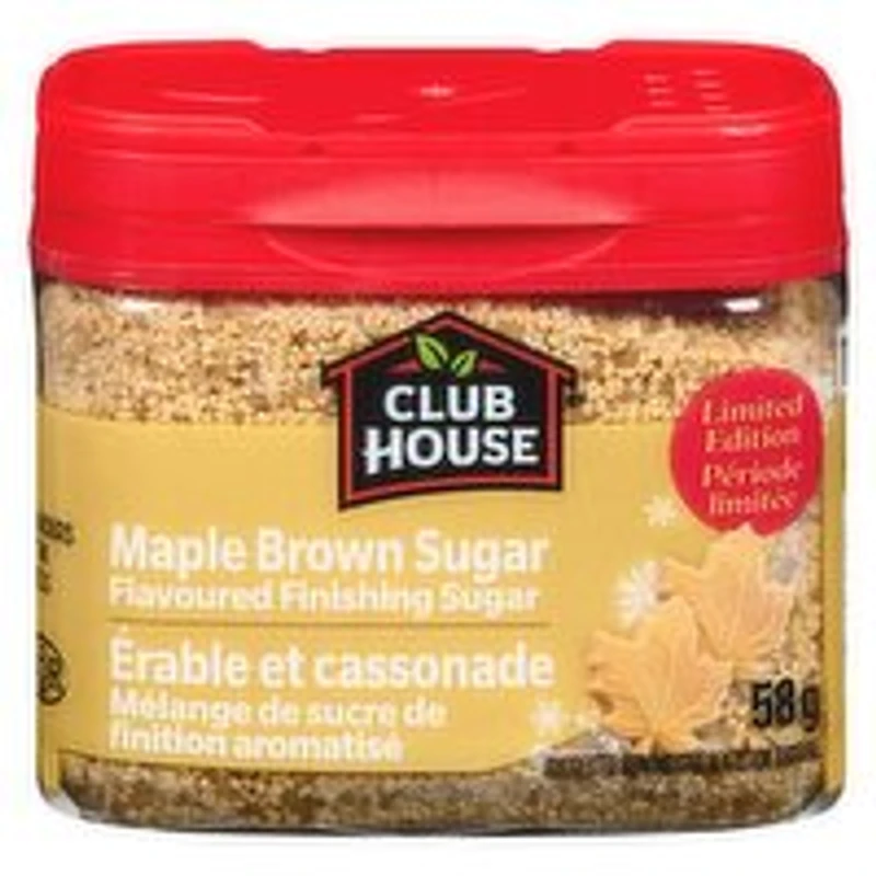 CLUB HOUSE - Maple Brown Sugar, 58 Gram